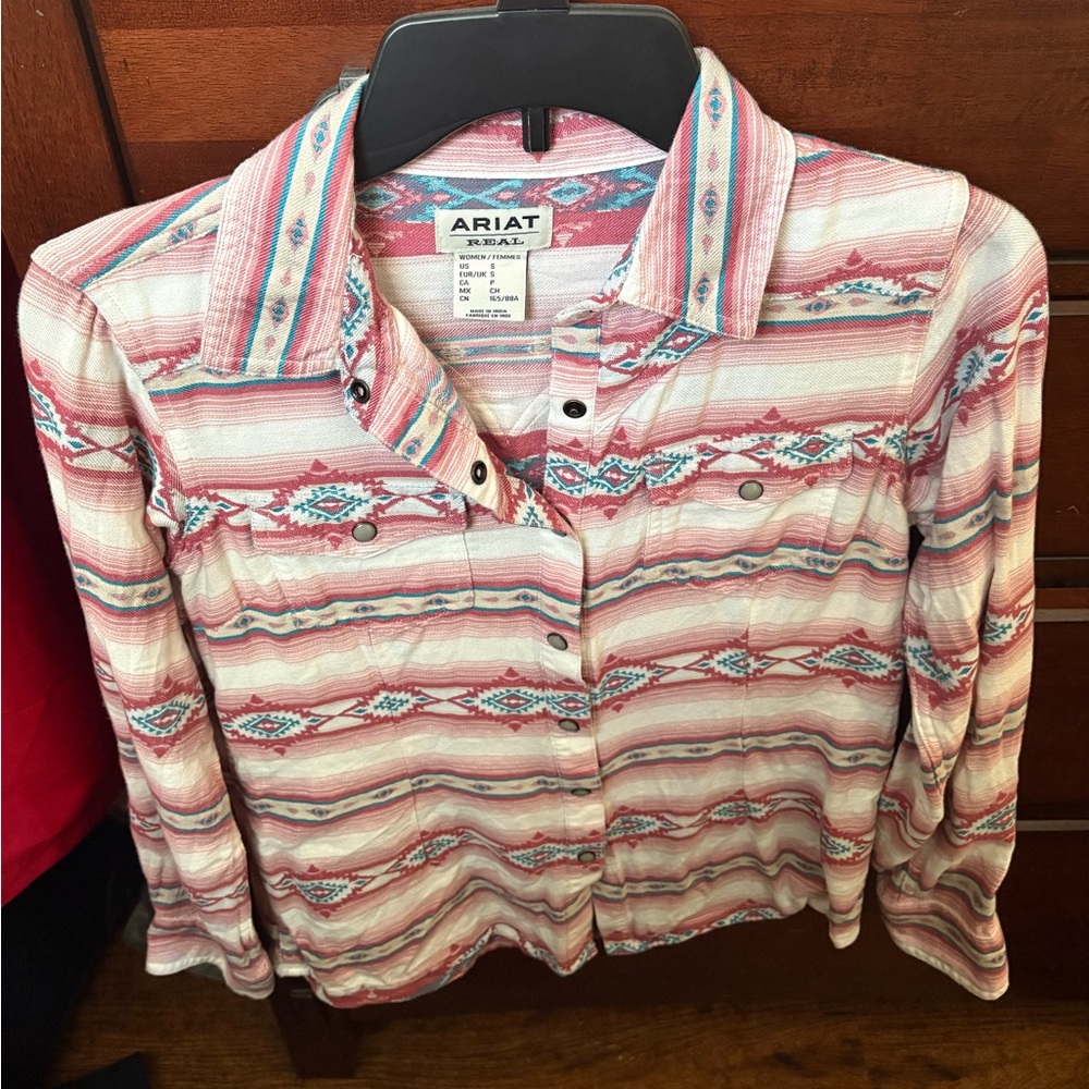 Ariat Women's Multicolor Button Down Shirt